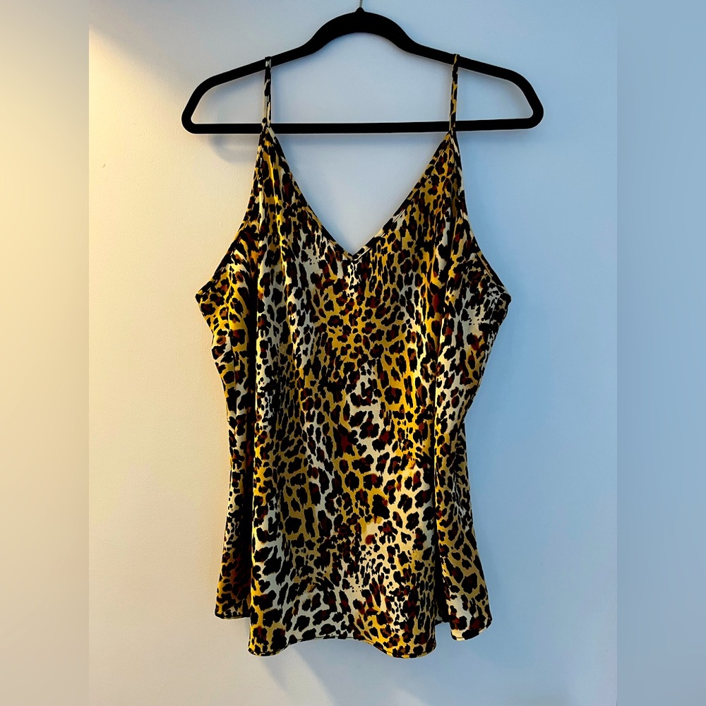 Leopard Print Tank Top